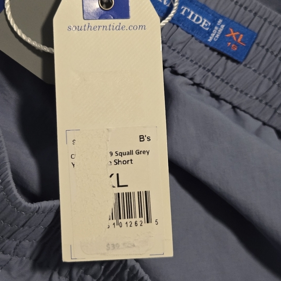 Southern Tide Youth Boys T3 Shoreline Active Preppy Pull On Shorts Size XL 16 - Picture 9 of 11